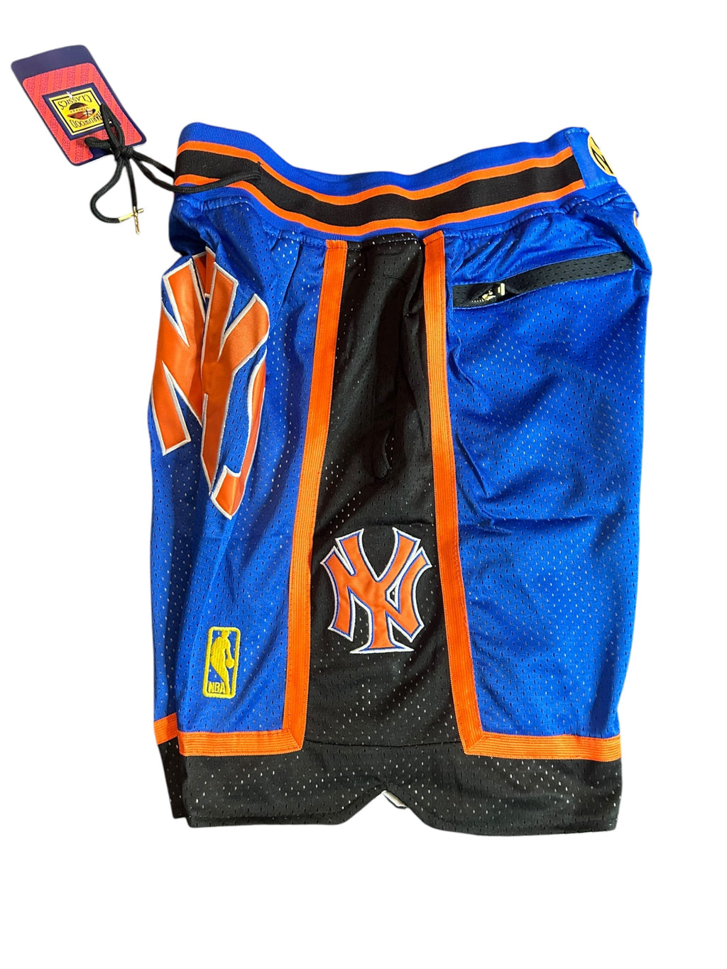 New York Knicks Just Don Blue NBA Shorts