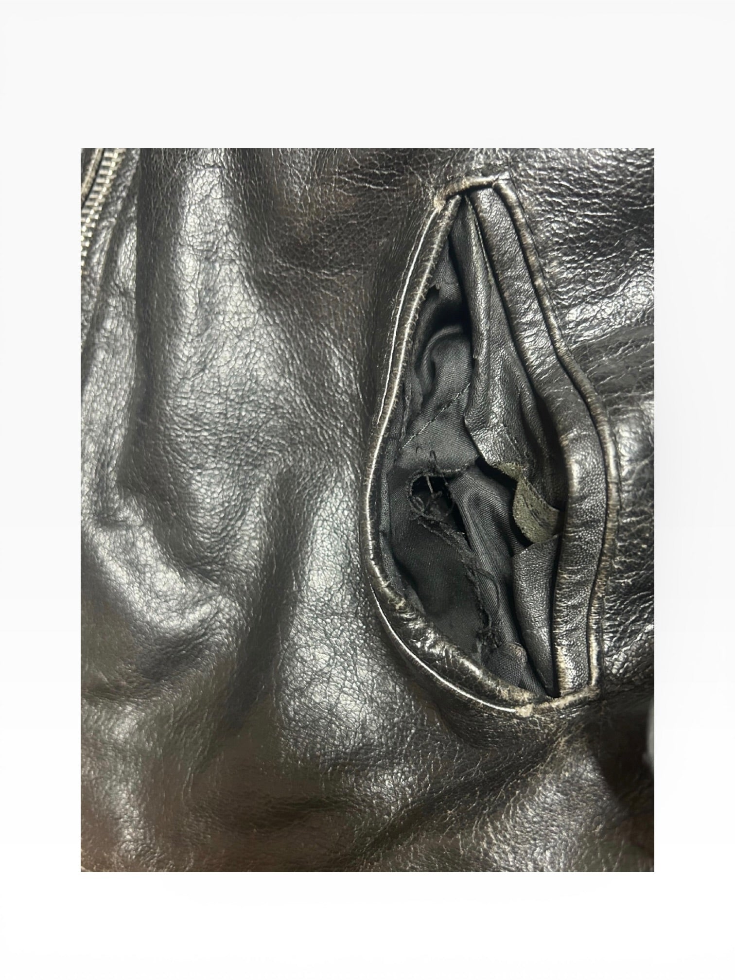 Unik Genuine Leather Jacket (Size 46)