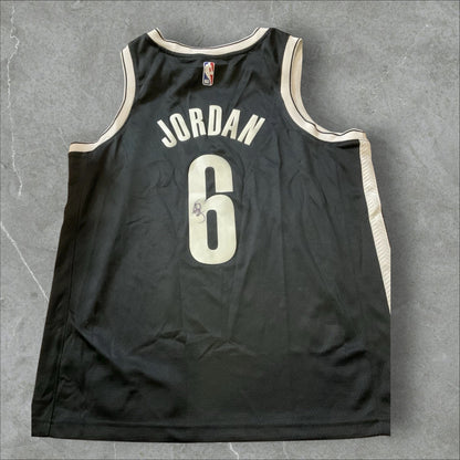 DeAndre Jordan Autographed Jersey Brooklyn Nets (48)