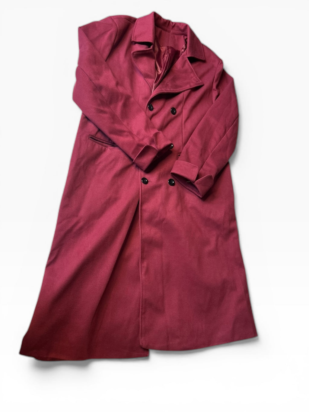 No Name Double Breasted Trench Coat (Women's XXL)
