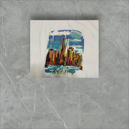Steve Keene ‘Freedom Towers’ Graphic Tee(XL)