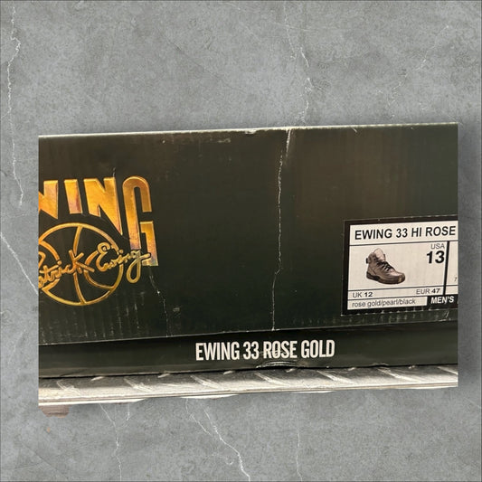 Patrick Ewing 33 HI Rose Gold MENS 13)