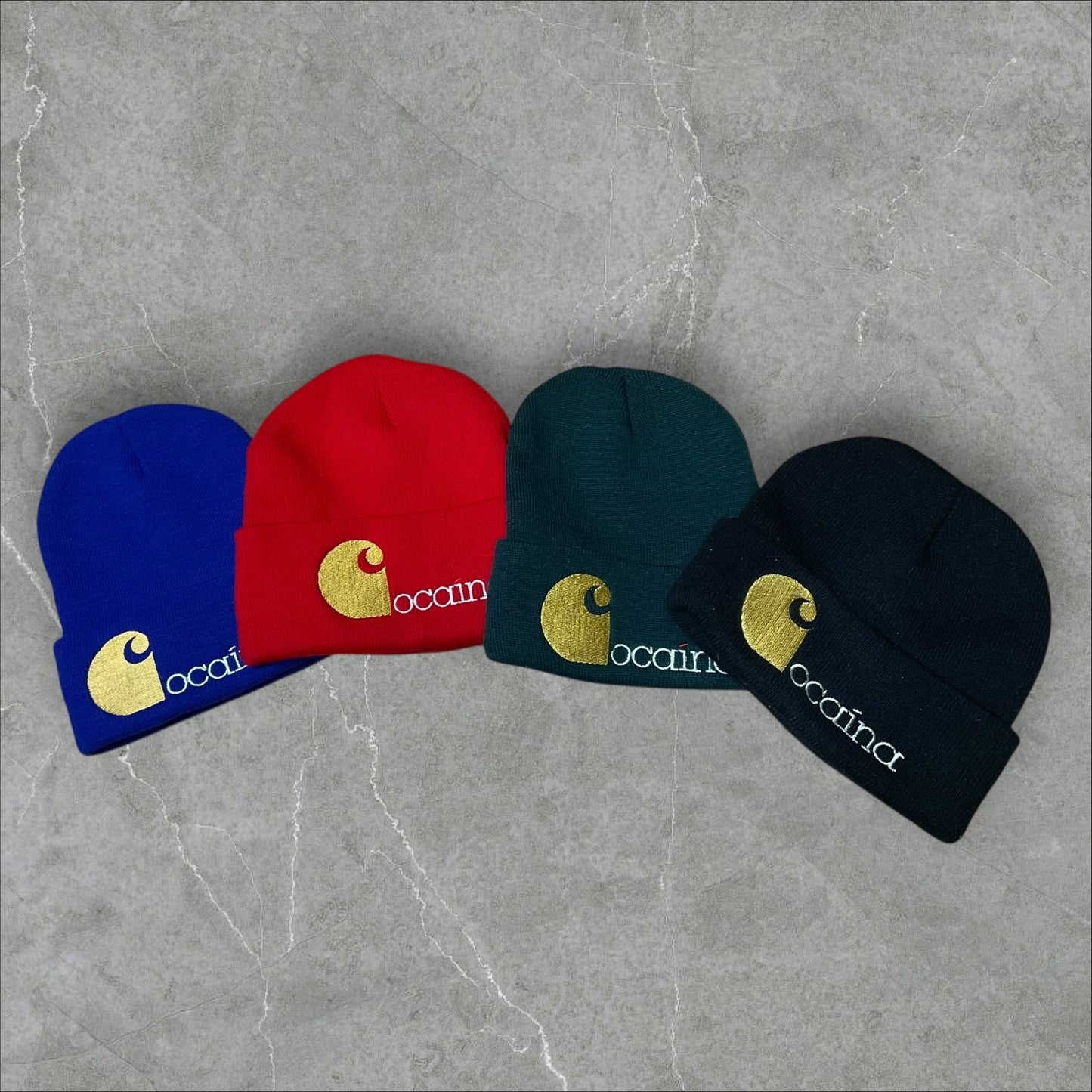 Green Cocaina Beanie