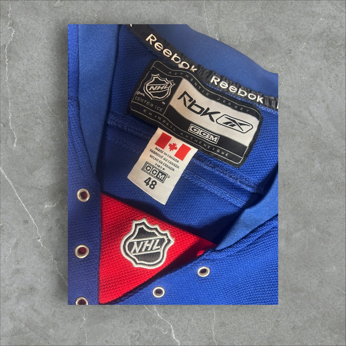 Gaborik Reebok New York Ranger Hockey Jersey (Size 48)