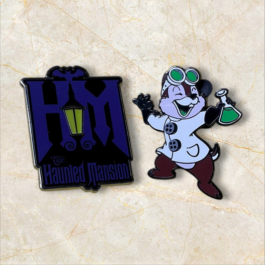 Haunted Mansion & Halloween Chip Disney Pin Bundle