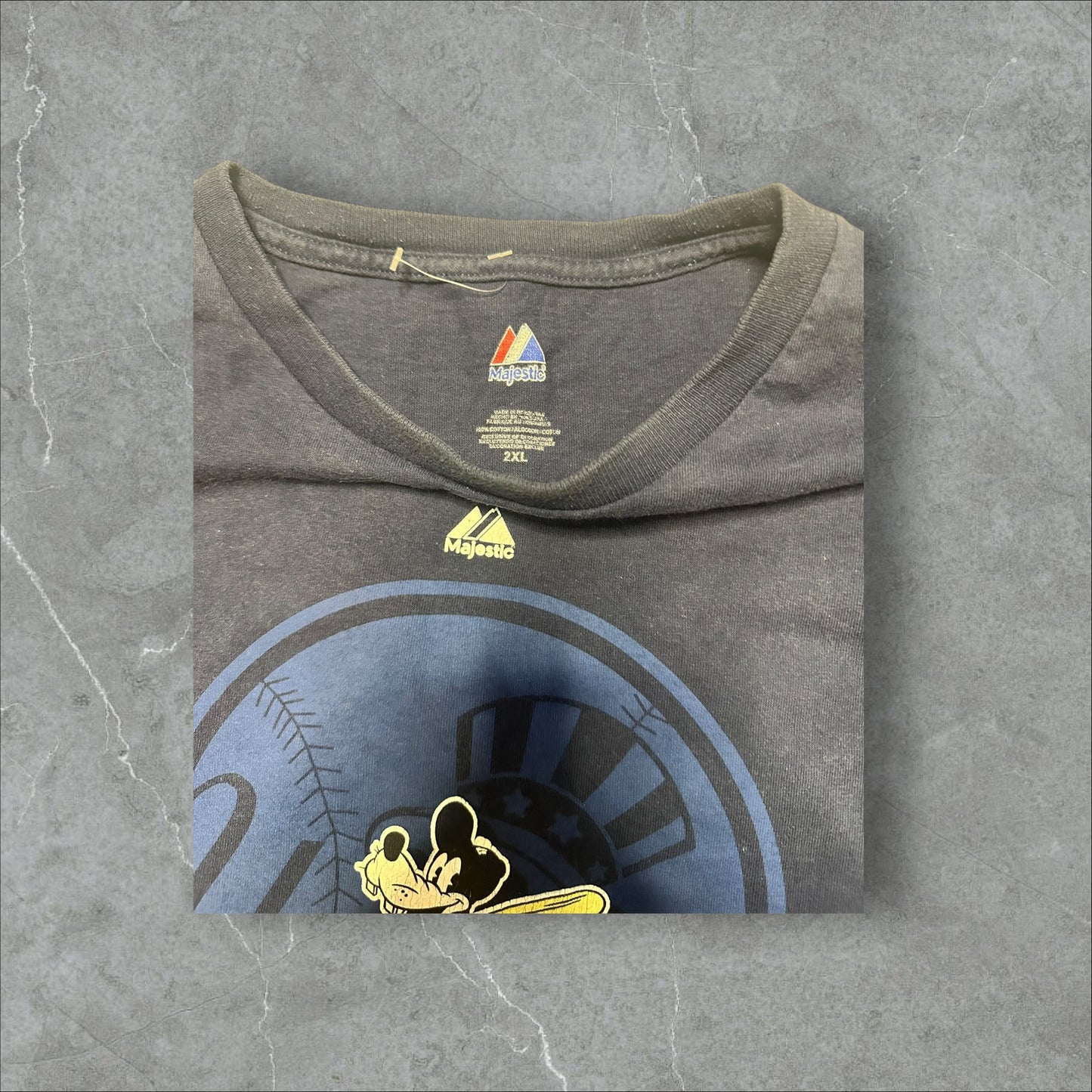 90s Disney Yankees Graphic Tee (XXL)