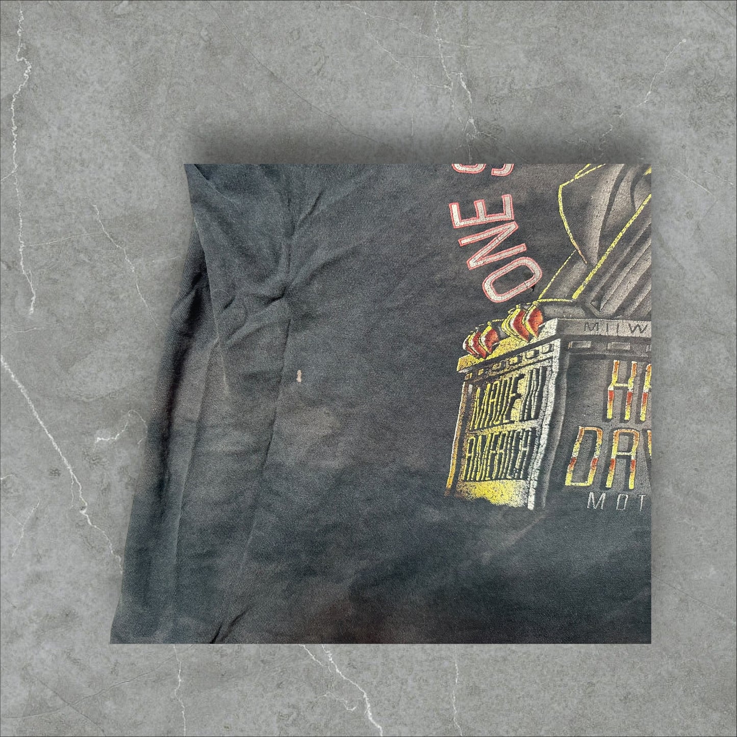 Vintage Harley Davidson Motorcycle Graphic Tee (XXL)