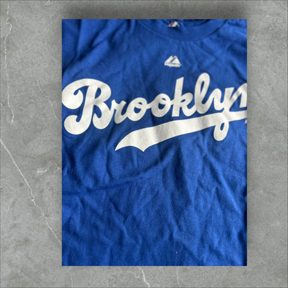 Majestic Brooklyn Dodgers Jackie Robinson Cooperstown Tee (XL)
