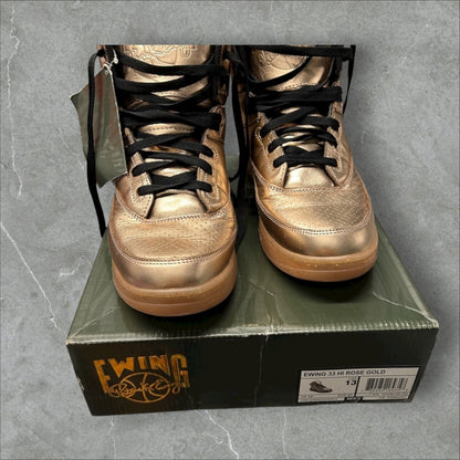 Patrick Ewing 33 HI Rose Gold MENS 13)
