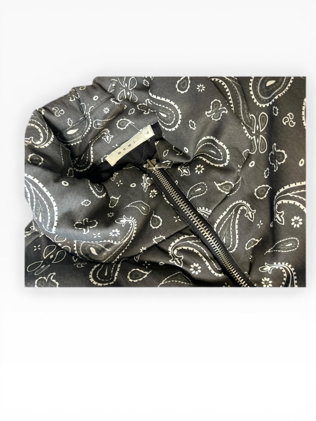 Mnml Paisley Crop Jacket (XL)