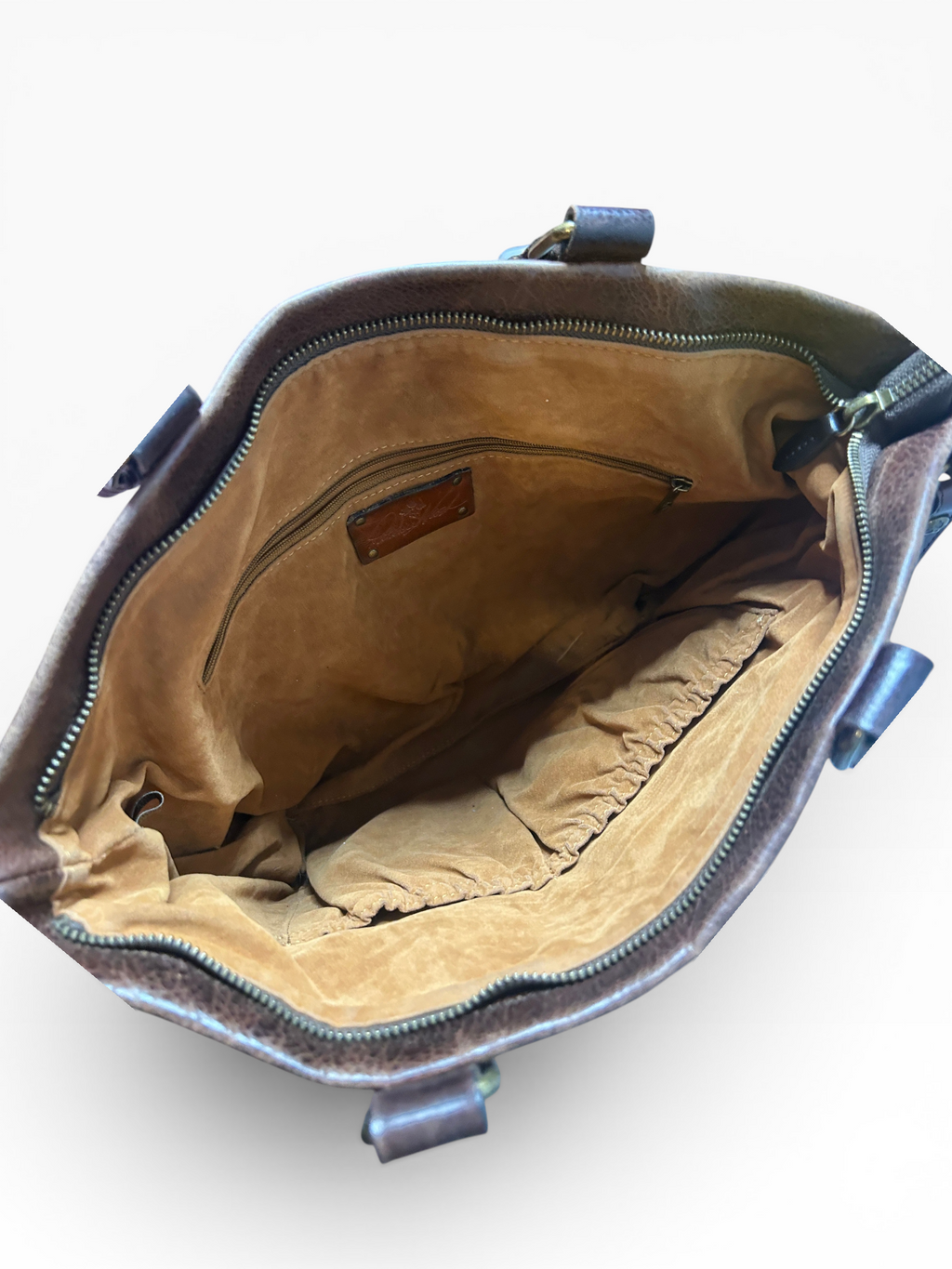 Patricia Nash Brown Leather Tote Bag