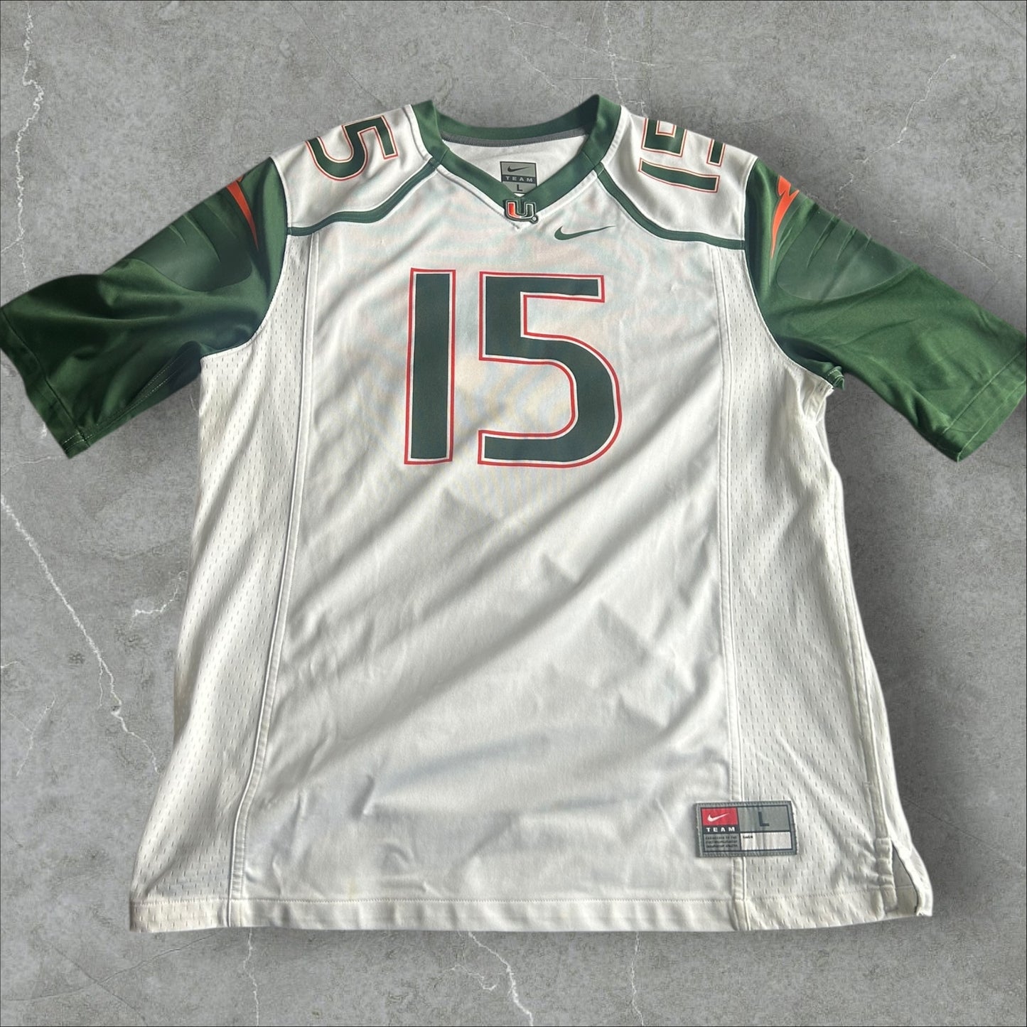 Nike Hurricane White Road Jersey ( L)