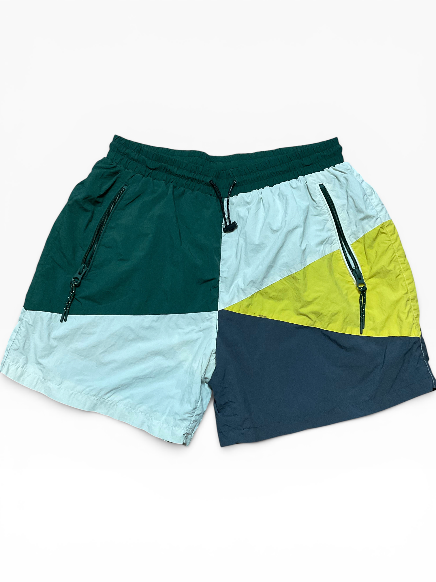 Zara Colorblock Mesh Lining Shorts (M)