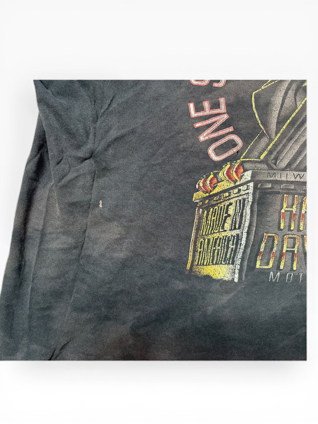 Vintage Harley Davidson Motorcycle Graphic Tee (XXL)