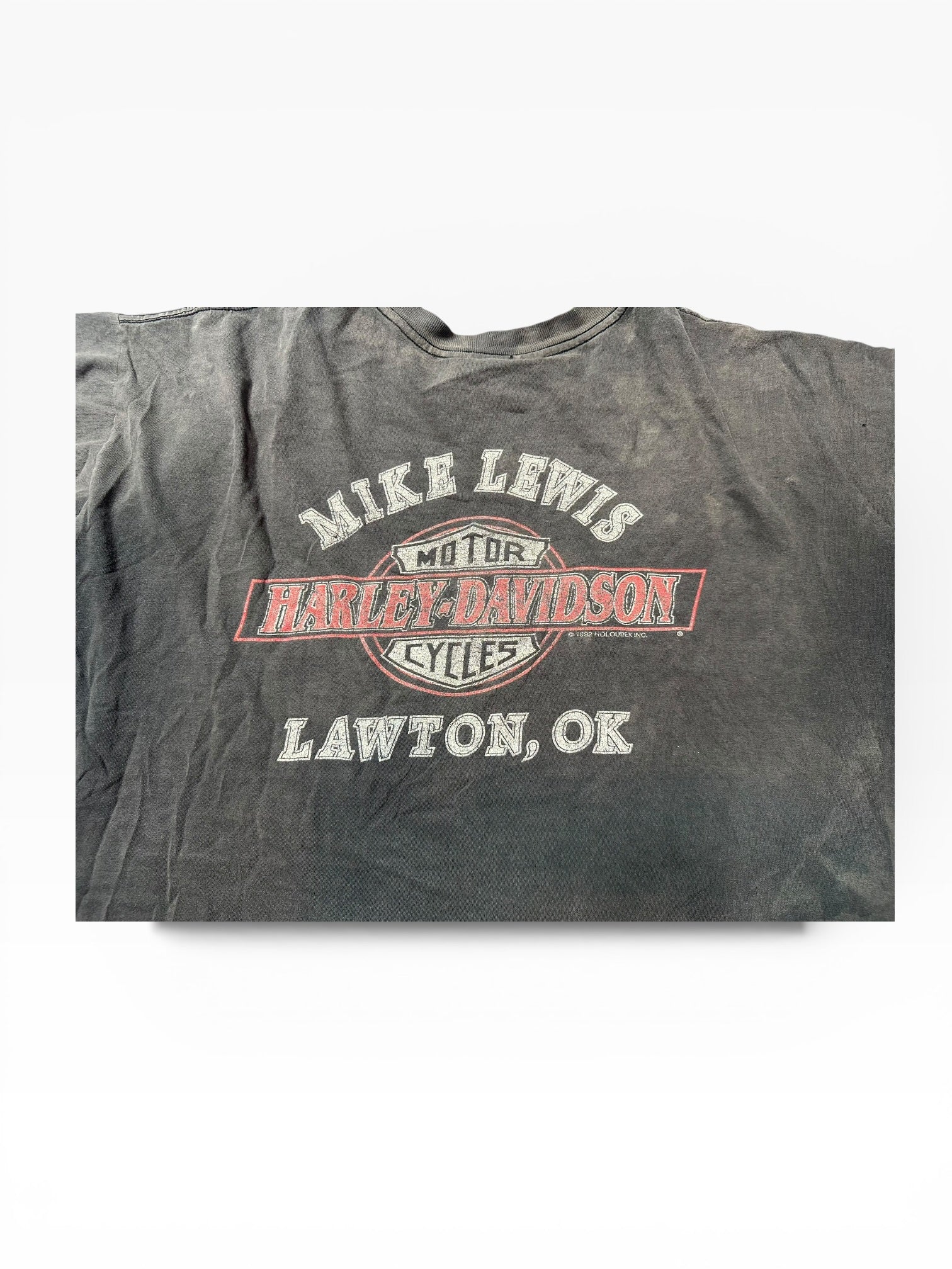 Vintage Harley Davidson Motorcycle Graphic Tee (XXL)