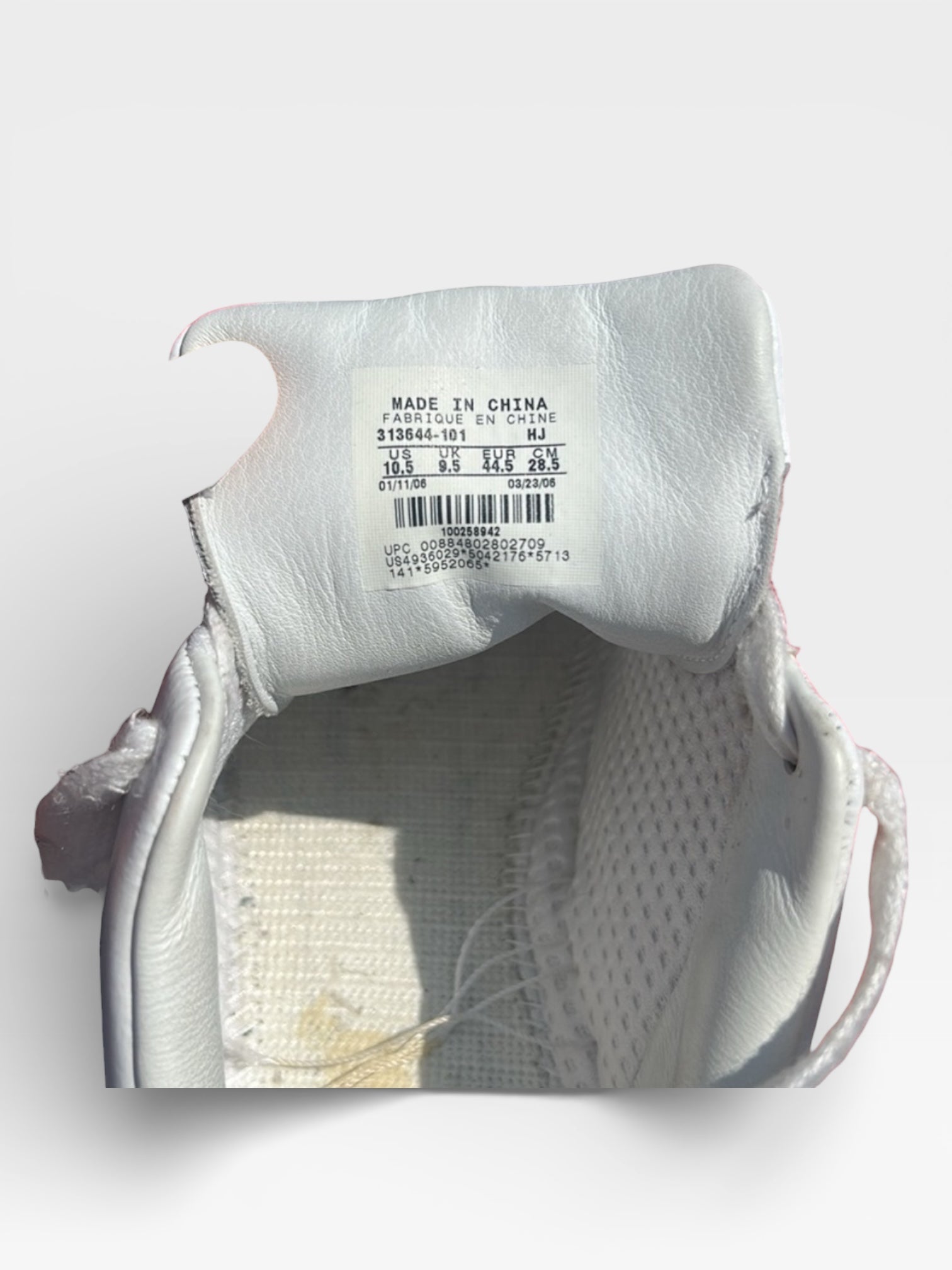 Nike Air Force 1 Supreme 'Seamless’ (Size 10.5)