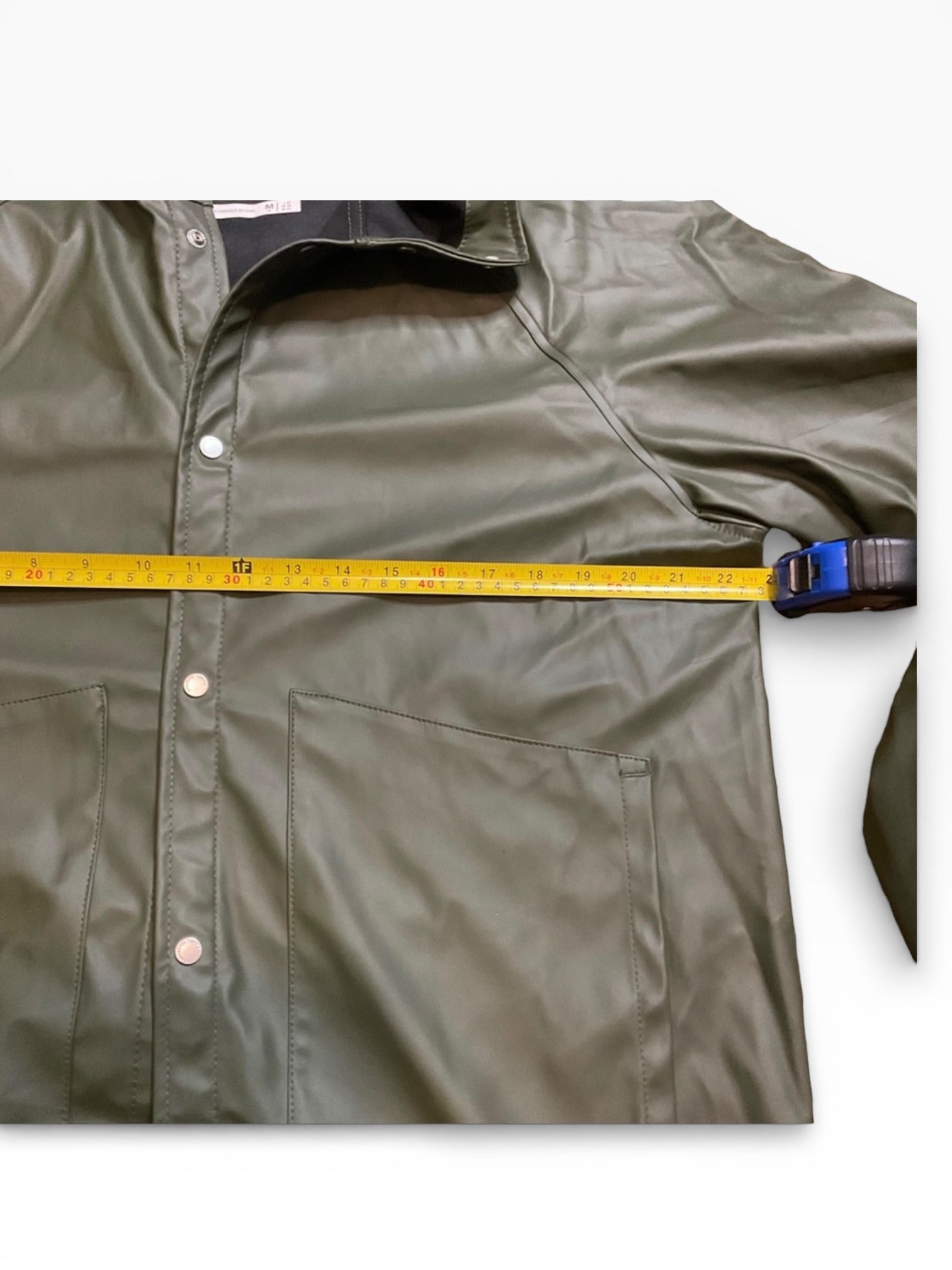 Herschel Supply Co. Classic Olive Mallard Rain Coat (M)