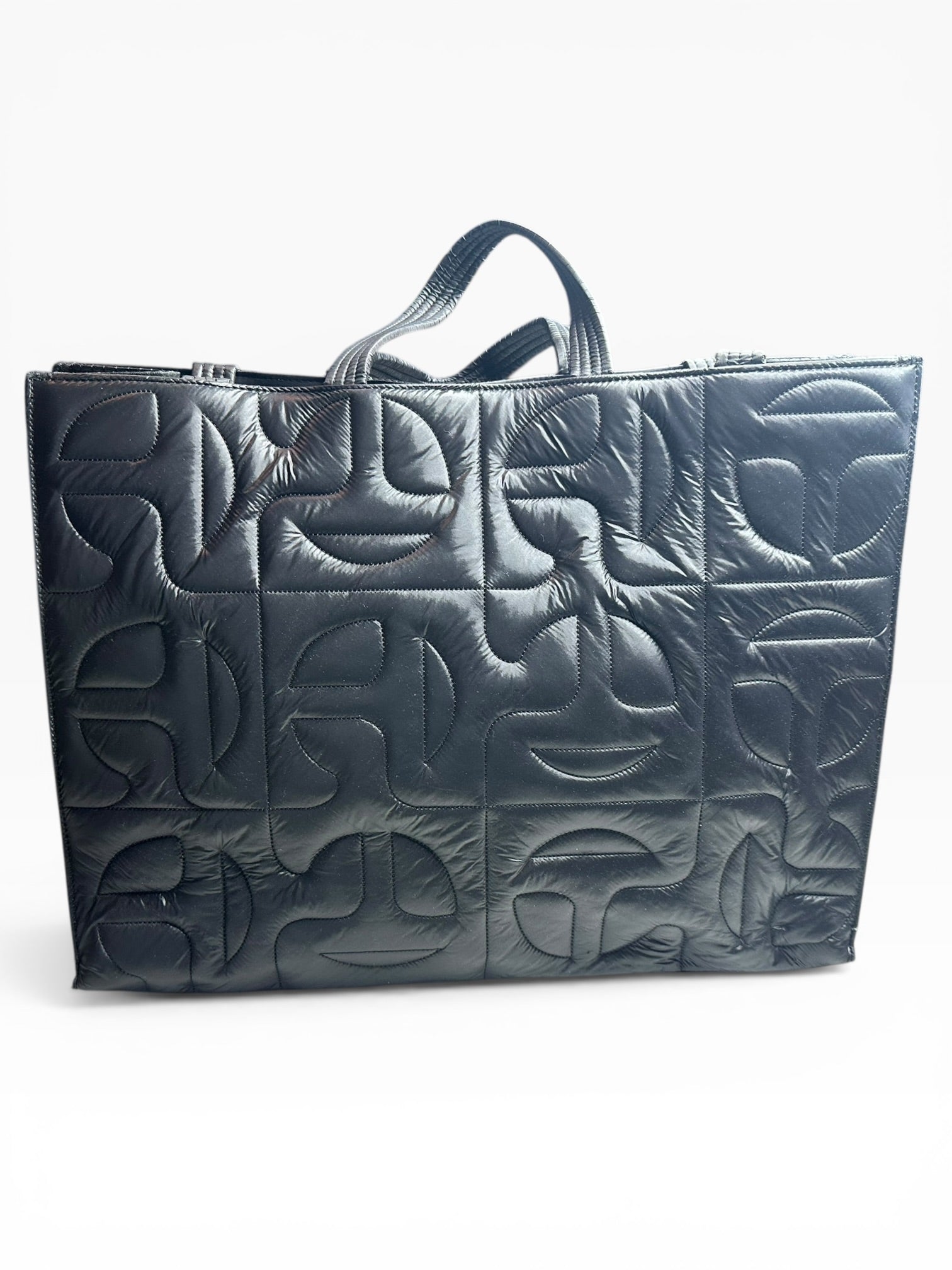 Moose Knuckle X Telfar Leather Quilted Shopper Bag