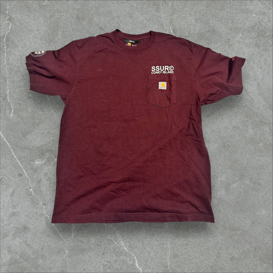 Carhartt K87 WIP ‘SSUR Coney Island’ Pocket Tee (L)