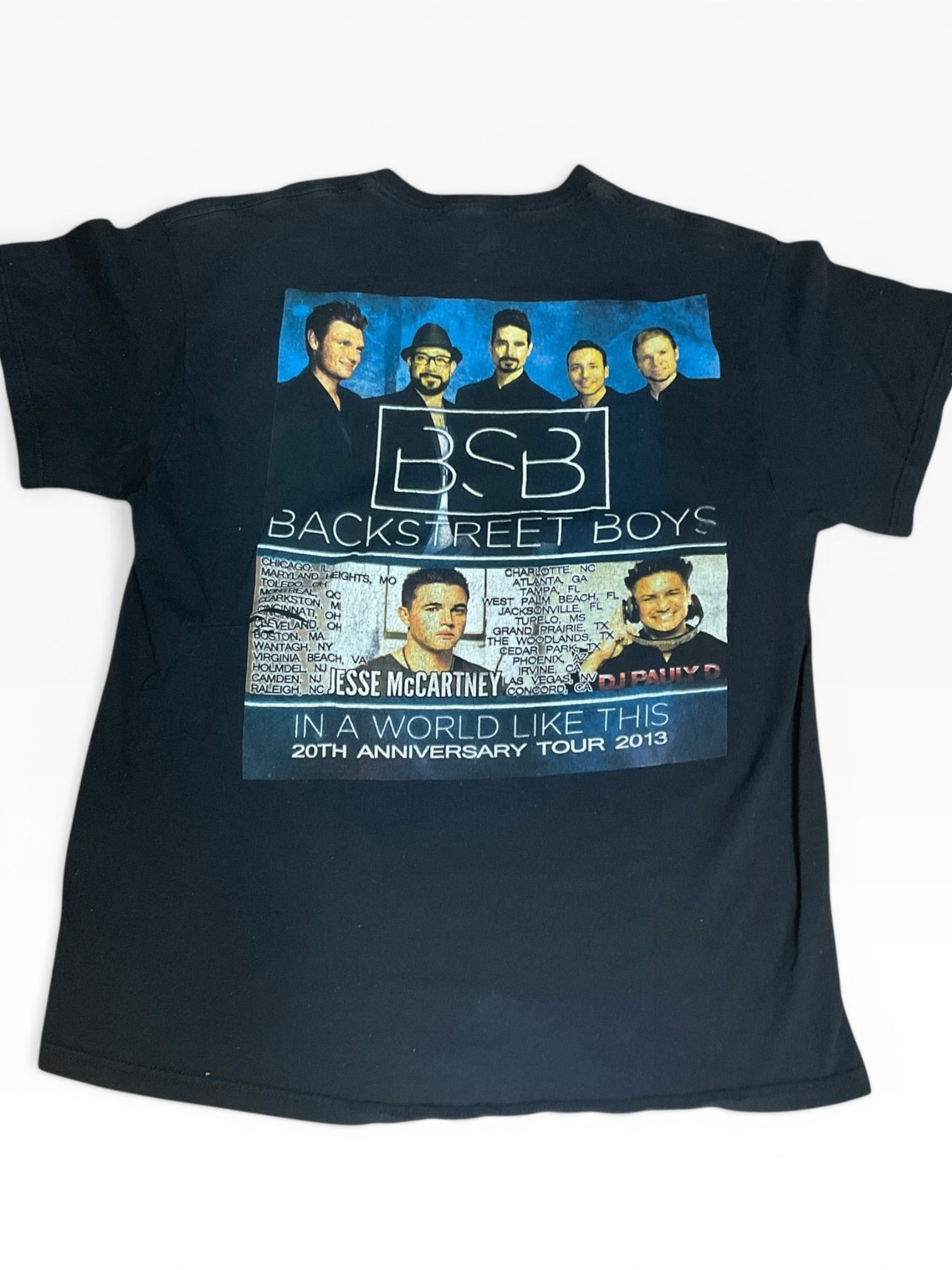 Backstreet Boys 20th Anniversary Concert Tee (L)