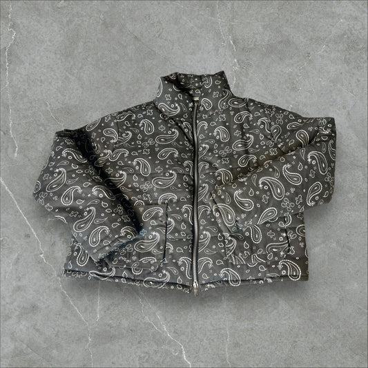Mnml Paisley Crop Jacket (XL)