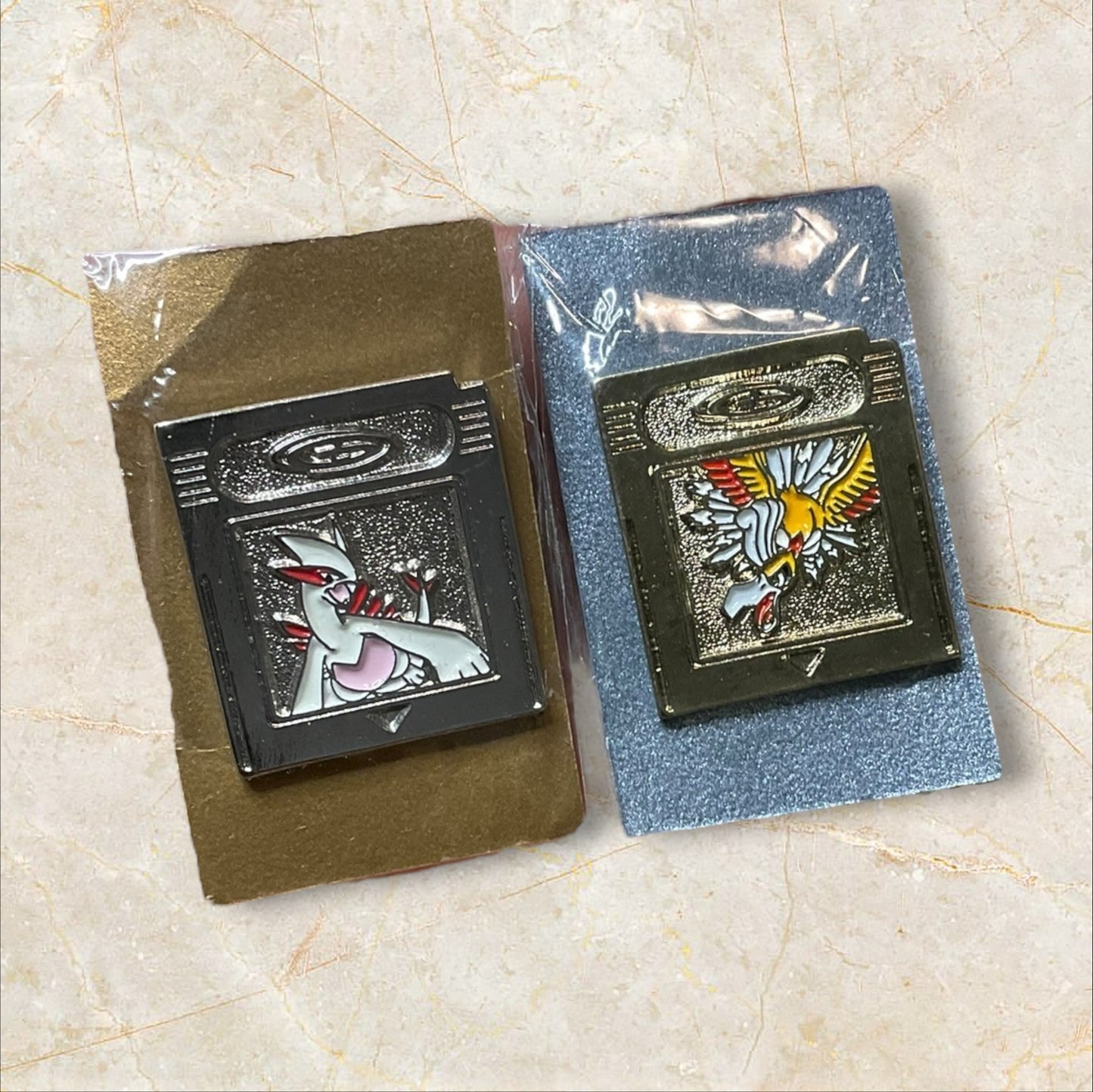 Pokémon Ho-oh & Lugia Gameboy pins