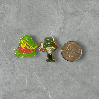 Coqui 'Puerto Rico & Cash Gator Pin Set