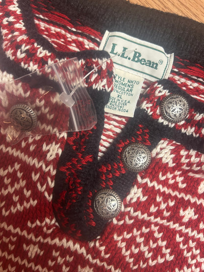 L.L. Bean Cotton Women's Sweater (L)