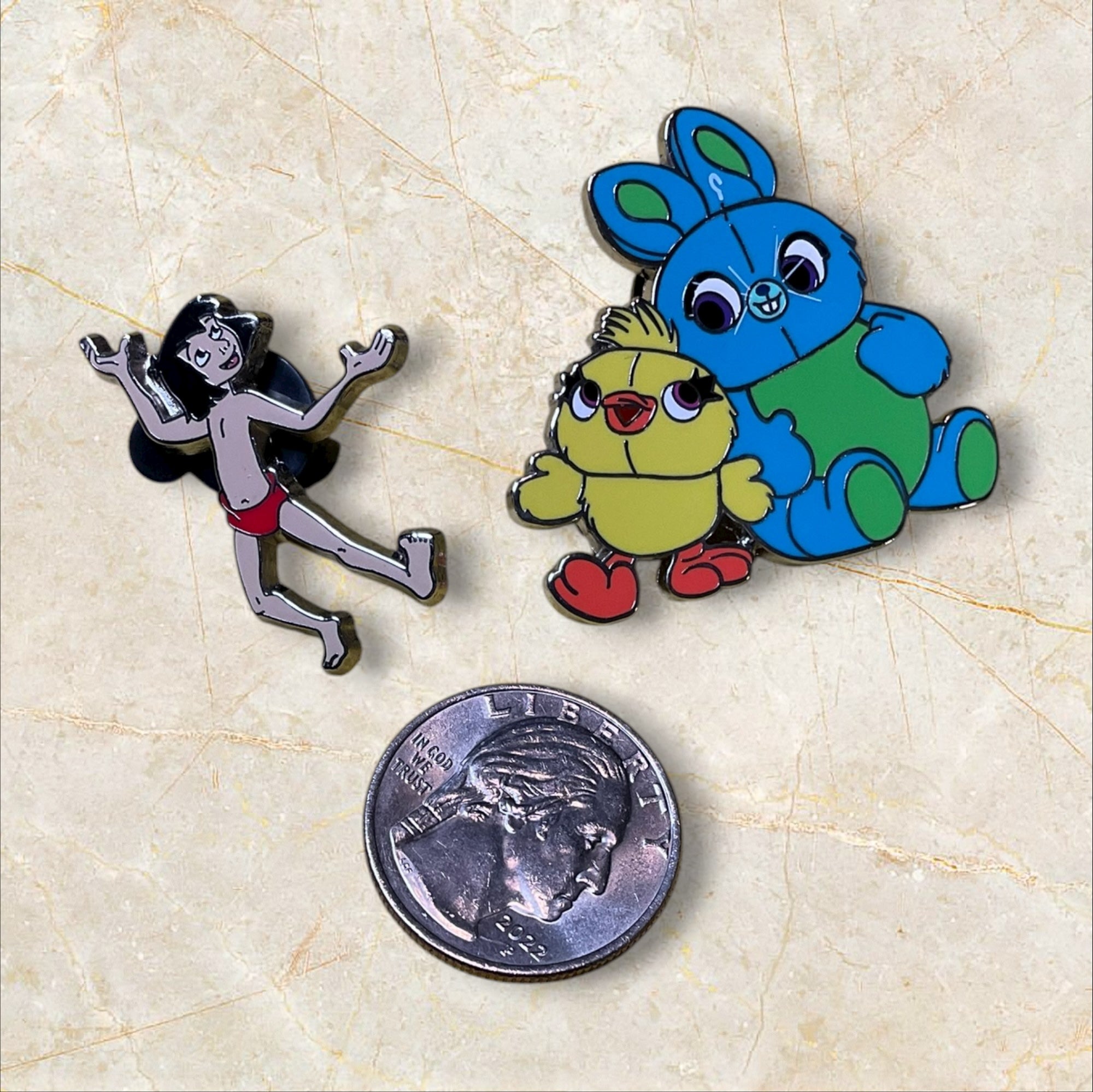 Mowlgi & Toy Story 4 Pin Set