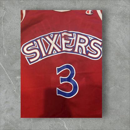 Iverson Sixers Jersey (M)