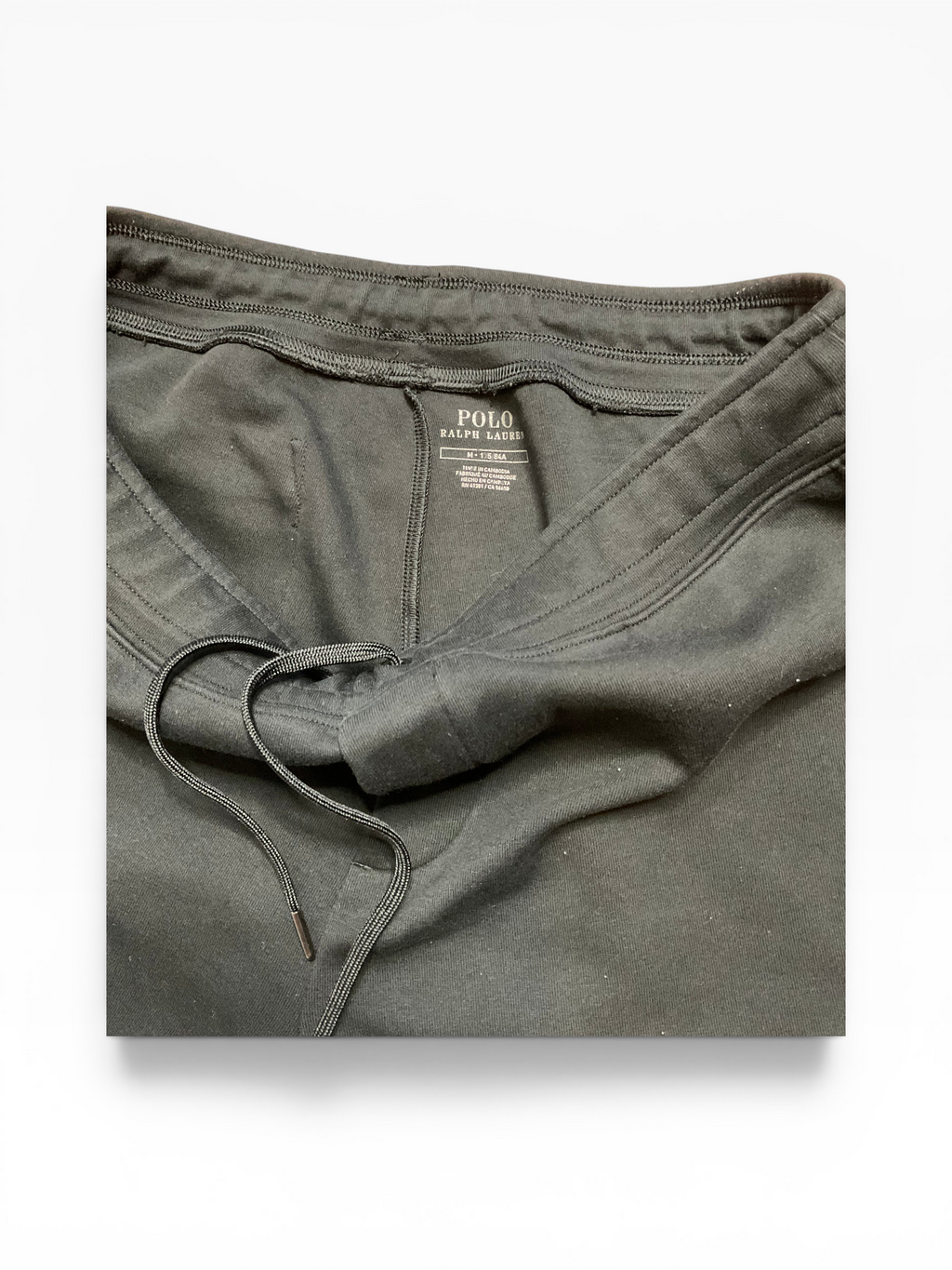 Polo Ralph Lauren Black Jogger Shorts (M)