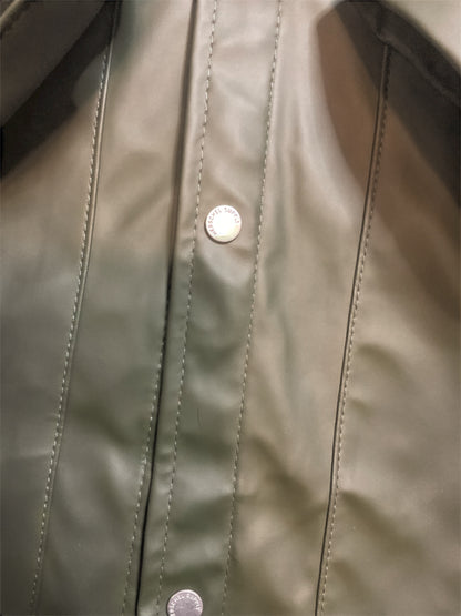 Herschel Supply Co. Classic Olive Mallard Rain Coat (M)