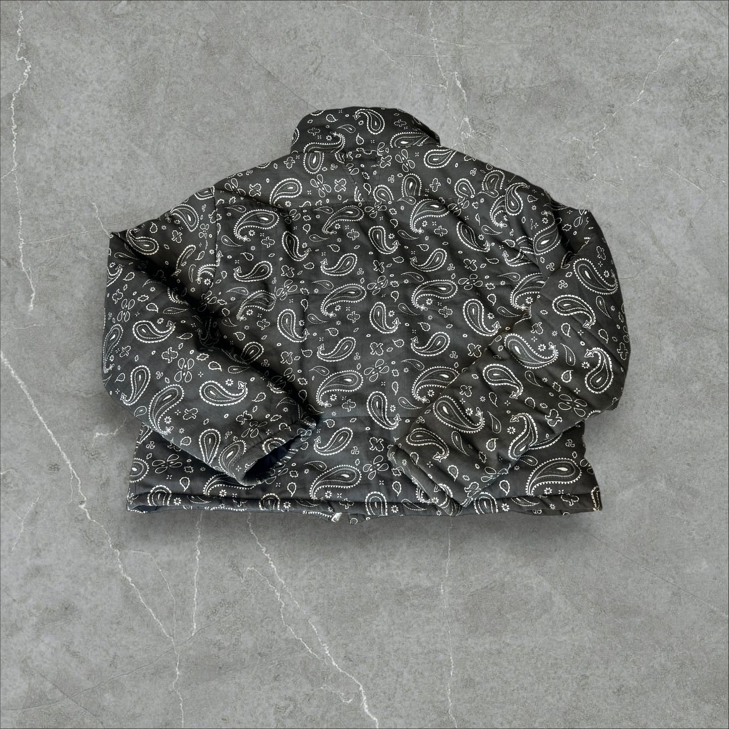 Mnml Paisley Crop Jacket (XL)