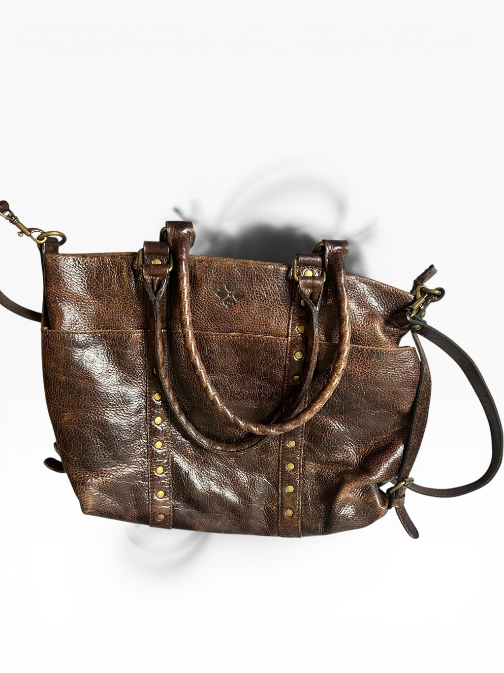 Patricia Nash Brown Leather Tote Bag