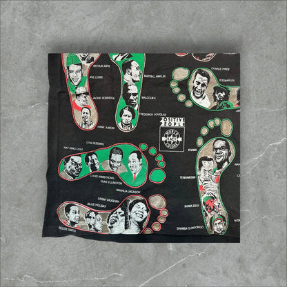 90s Kacy World Colors "Follow Positive Footsteps" Graphic Tee (XL)