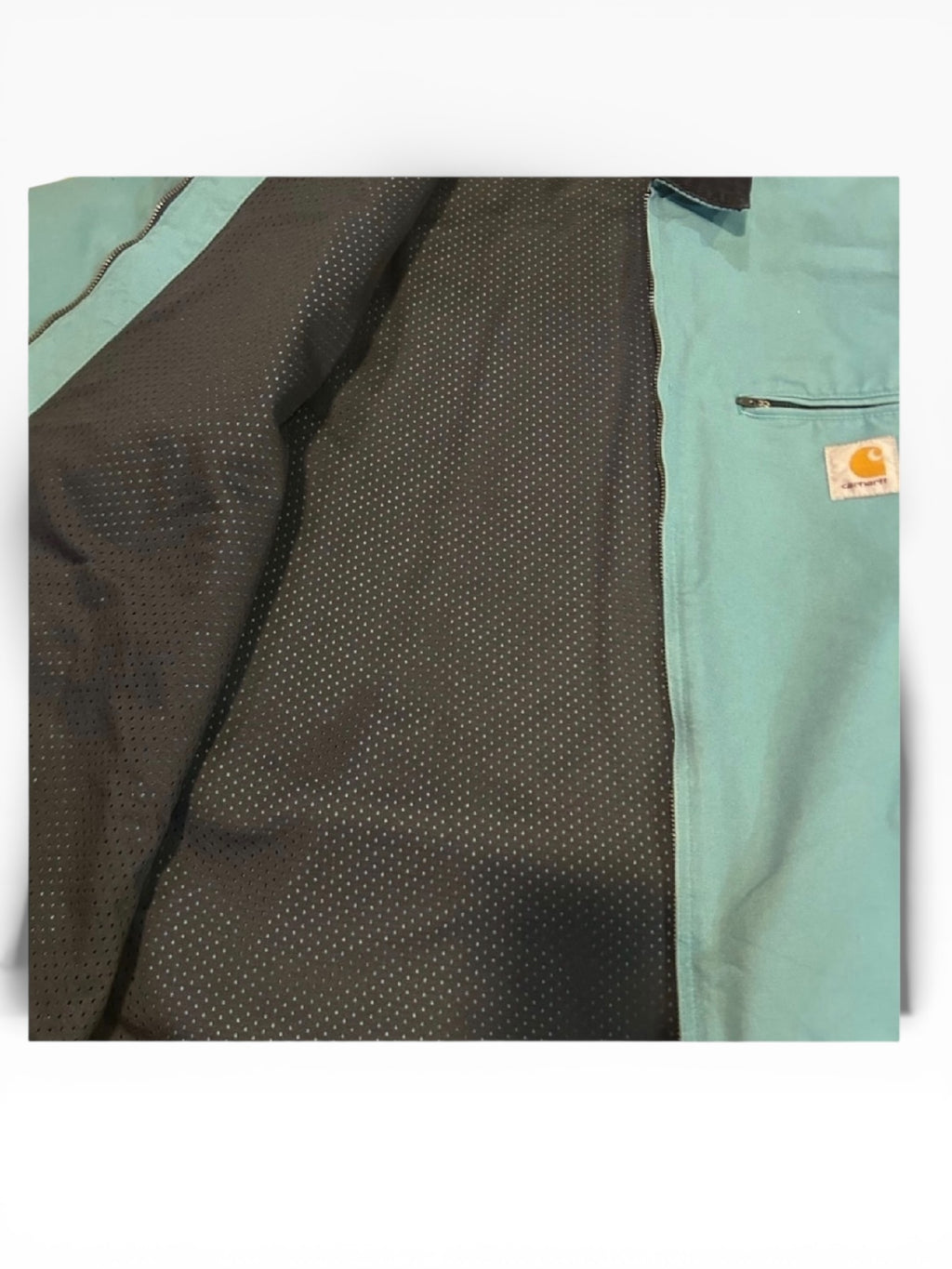 Carhartt Teal WIP Mesh Lining Jacket (XXL)