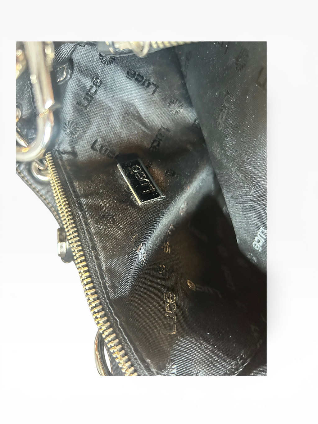 Luce Black Shoulder Bag