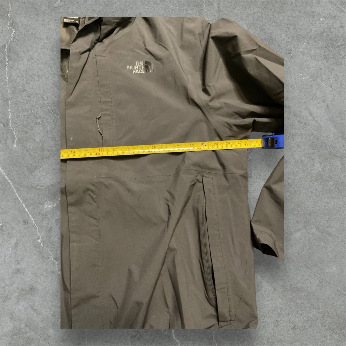 North Face Charcoal Inlux Insulated Lightweight Jacket (XXL)