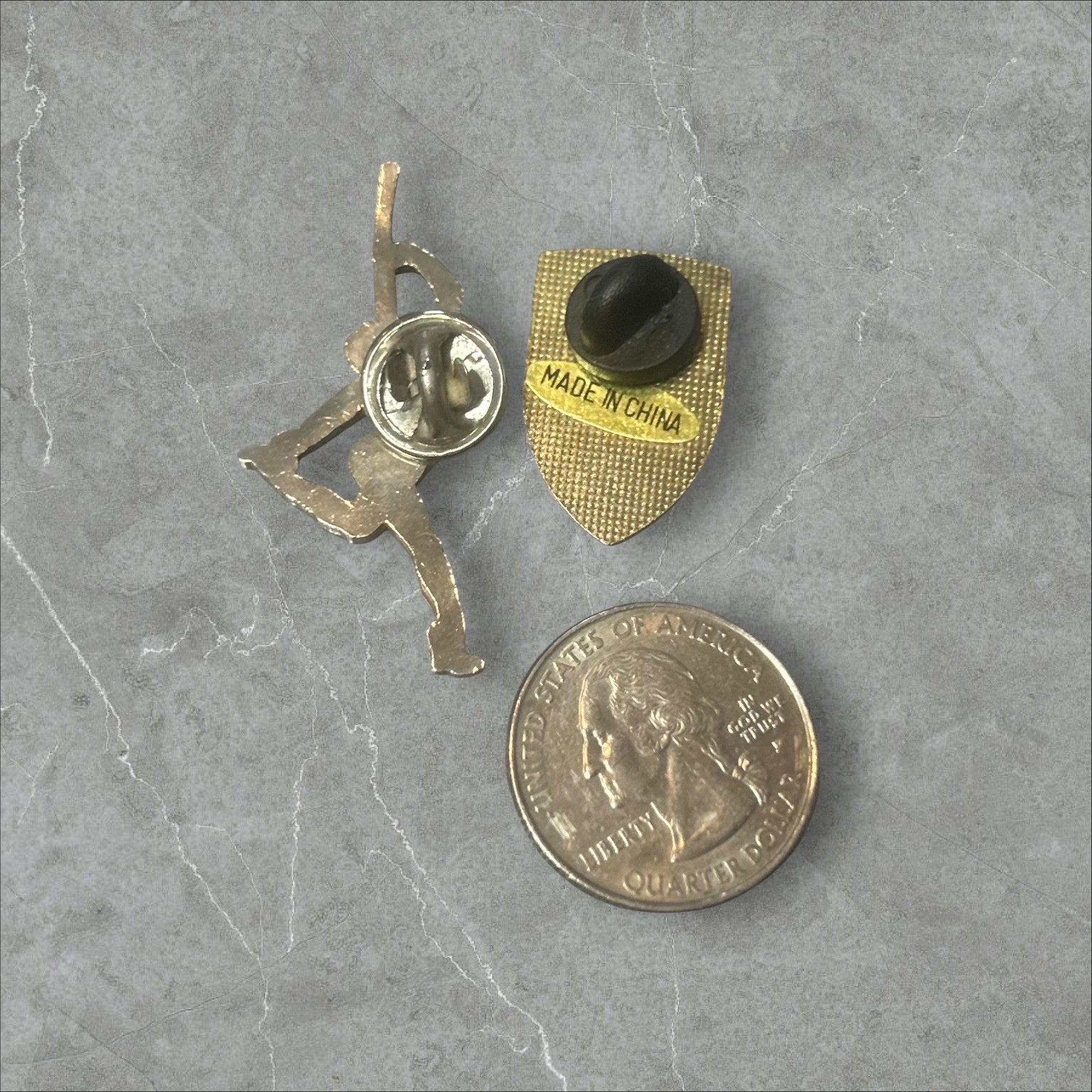 US Army MAC & Naked Circus Lady Pin Set