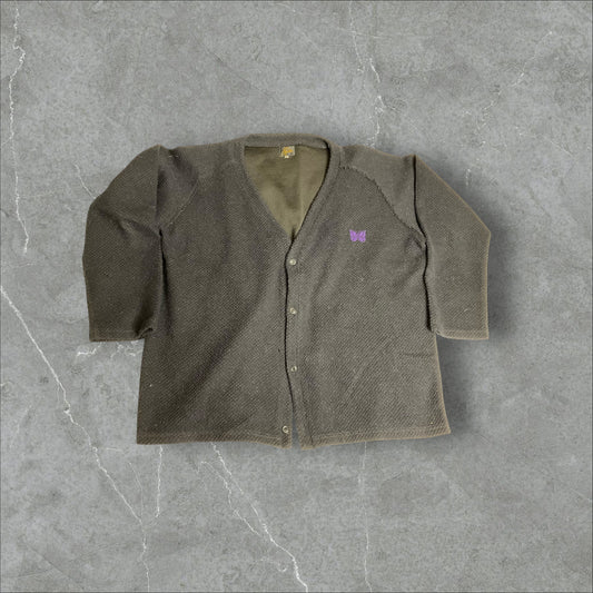 NEEDLES Pique Knit VNeck Cardigan