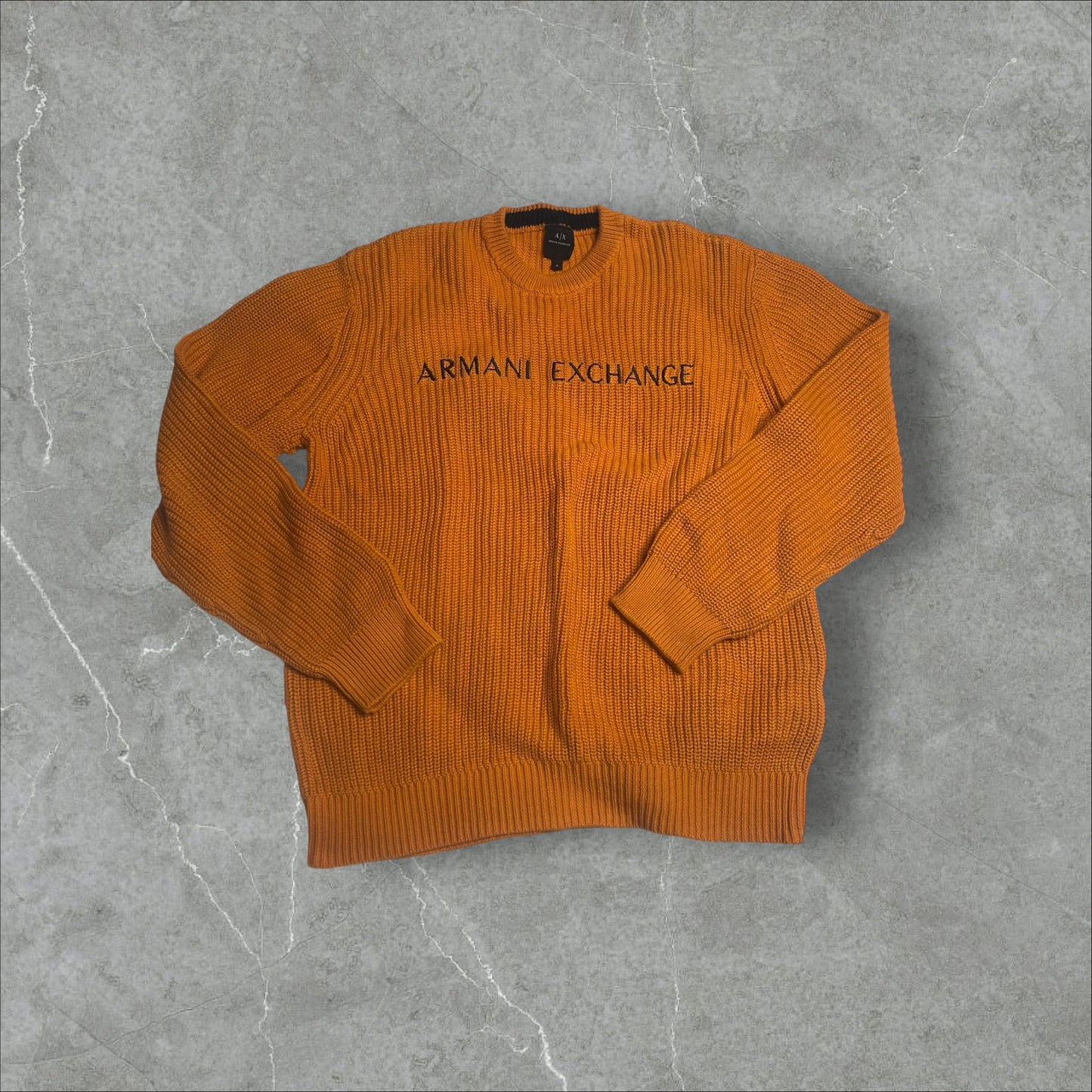 Orange Armani Sweater (M)