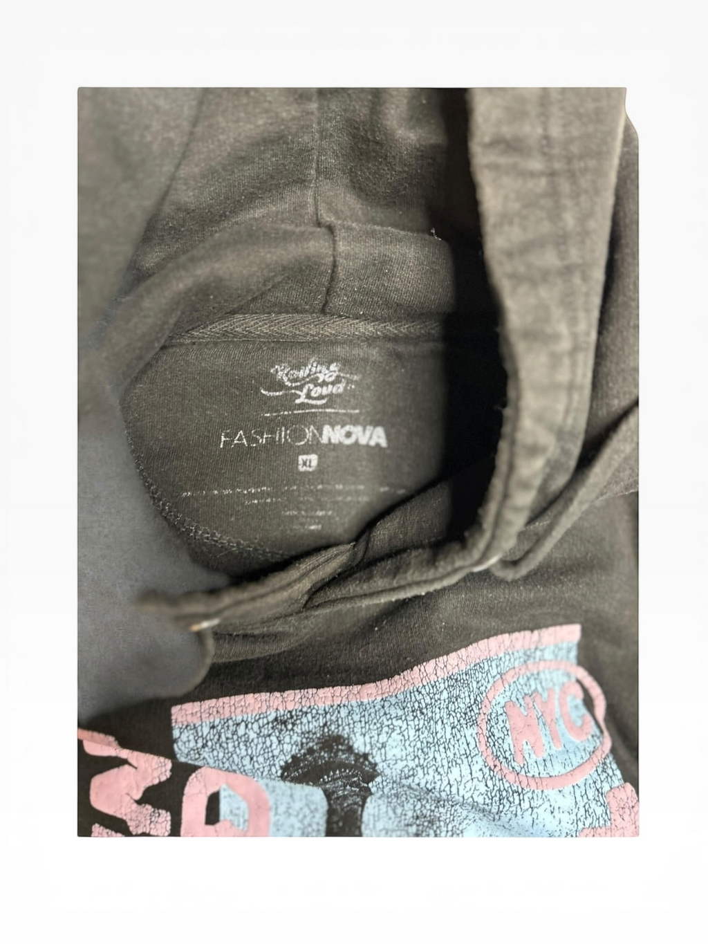 Rolling Loud NYC Fashion Nova Concert Hoodie (XL)