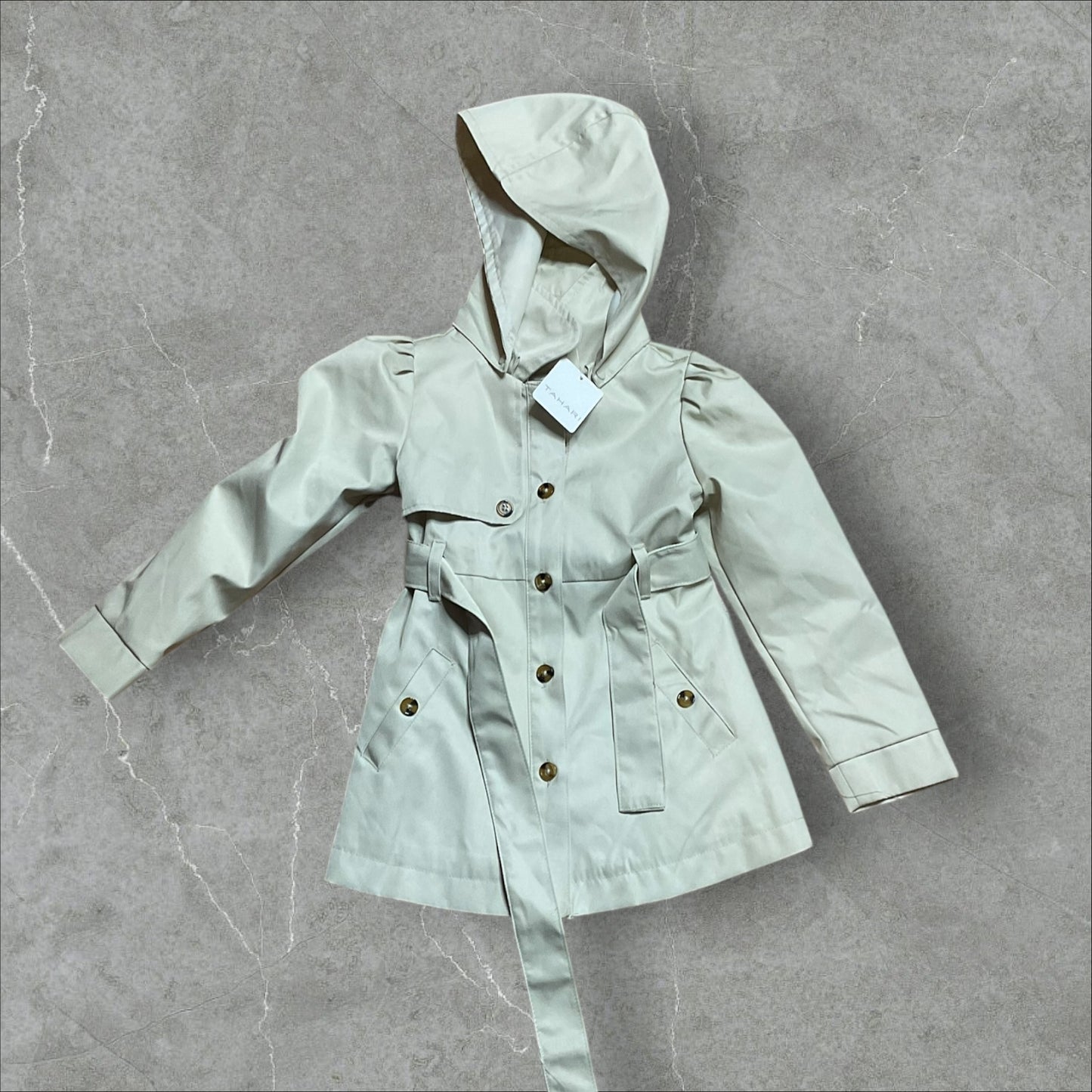 Tahiri Toddler Girl Trench Coat (4T)