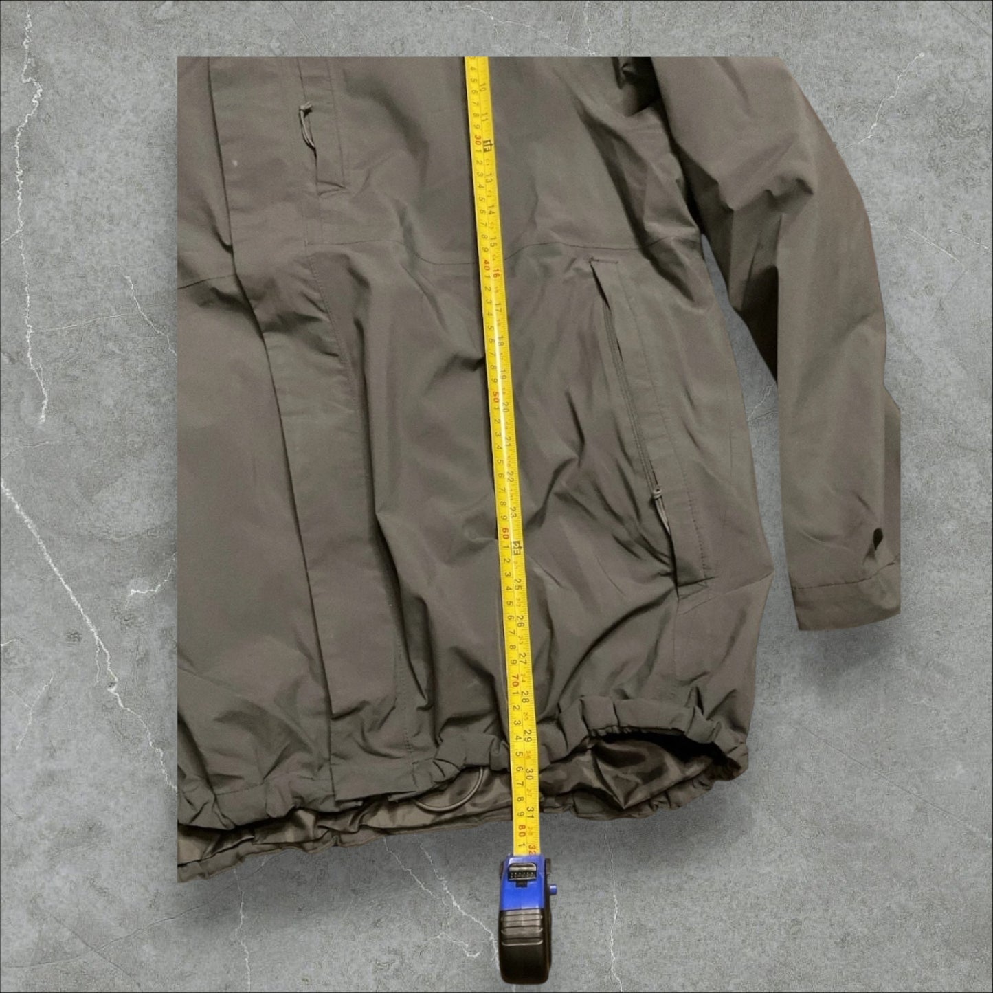 North Face Charcoal Inlux Insulated Lightweight Jacket (XXL)