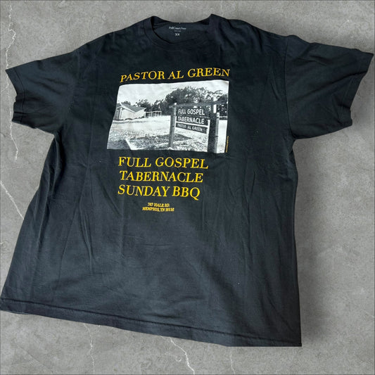 Full Court Pastor Al Green Sunday BBQ Graphic Tee(XXL)