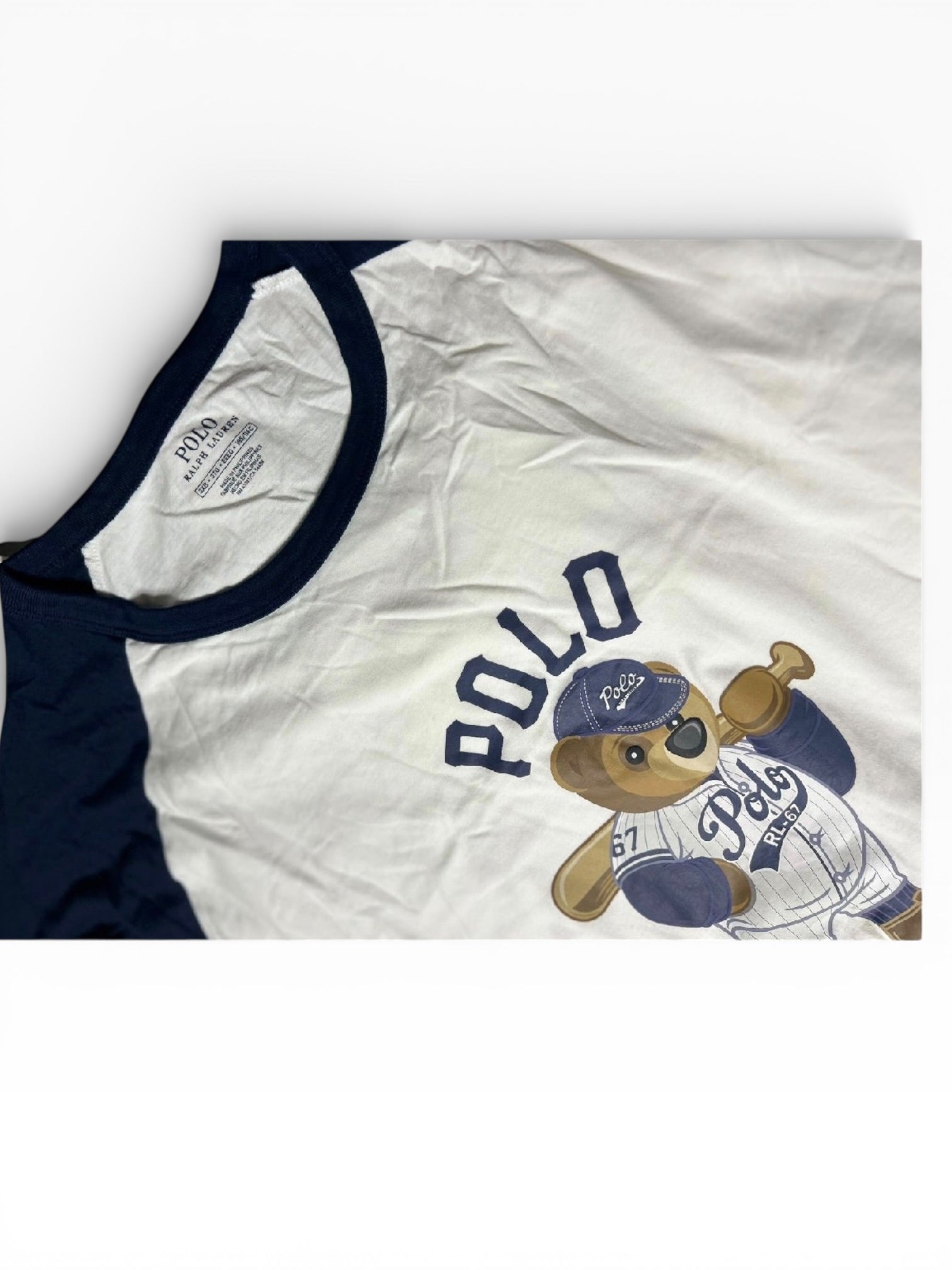 Polo Ralph Lauren Bear Baseball Tee (3xb)