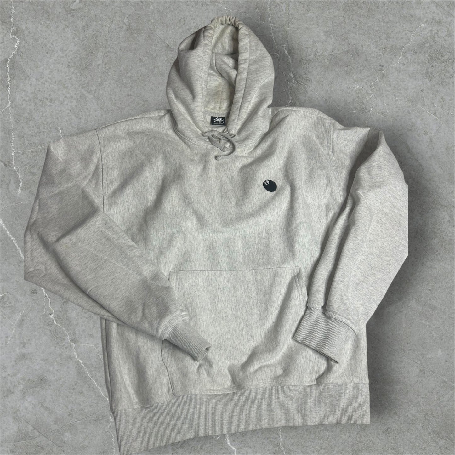 Stussy Eight Ball Embroidered Hoodie (XL)
