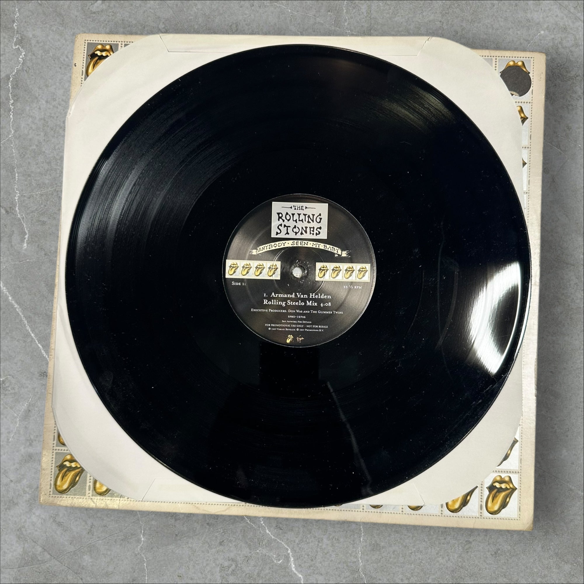 Rolling Stones “Anybody Seen My Baby” Vinyl