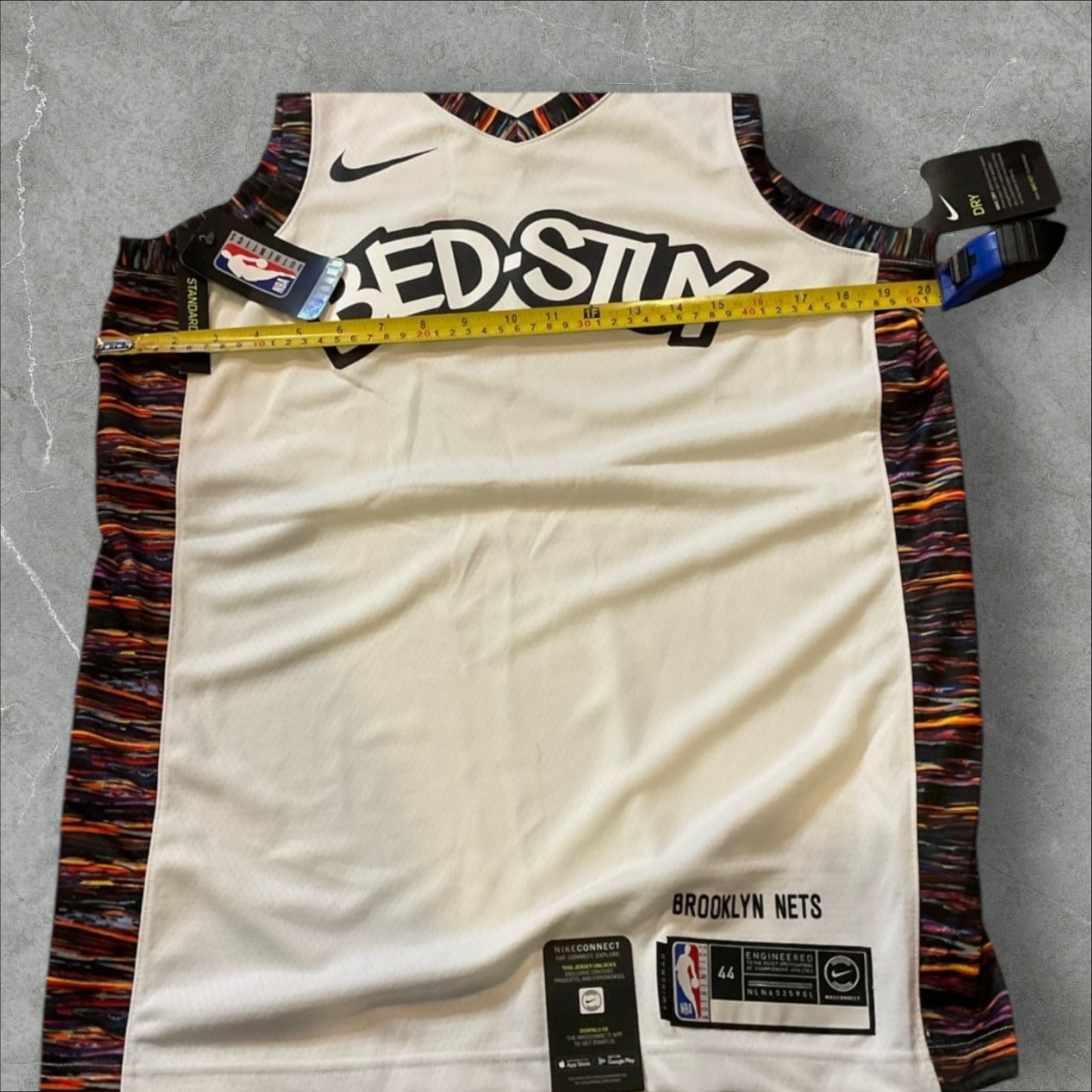 Brooklyn Nets Bed Stuy City Edition Basketball shirt jersey Blank(Size 44)