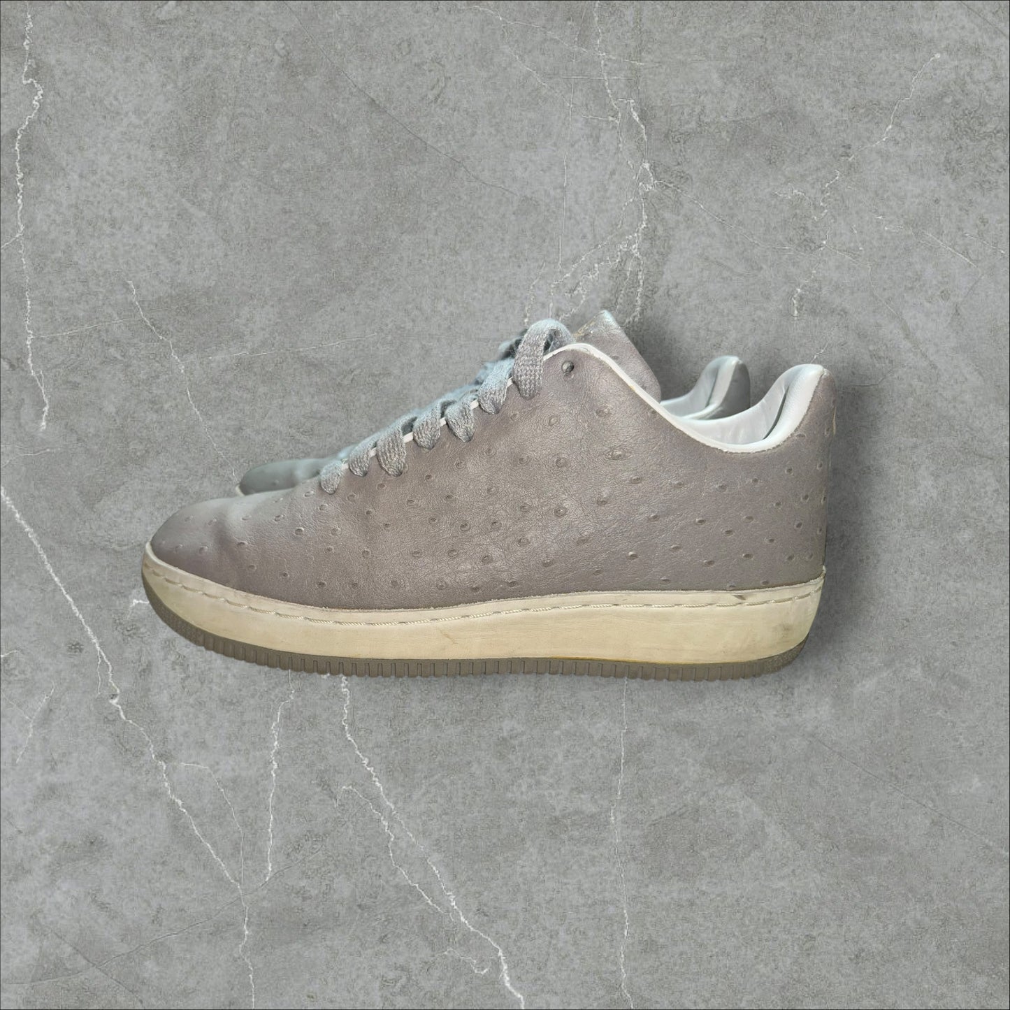 Supreme Nike Air Force One Ostrich Grey (MENS 10)